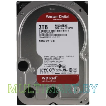 Жесткий диск WD Red 3TB (WD30EFAX)